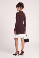 Layered Look Polo Dress