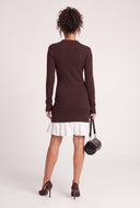Layered Look Polo Dress