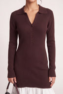 Layered Look Polo Dress
