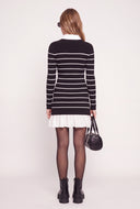 Striped Layered Look Dress
