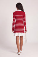 Striped Layered Look Dress