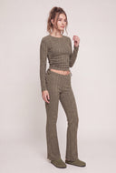 Laurel Ruched Long Sleeve Top