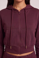 Darla Crop Zip Hoodie