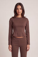 Dayana Peplum Top