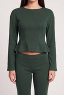 Dayana Peplum Top