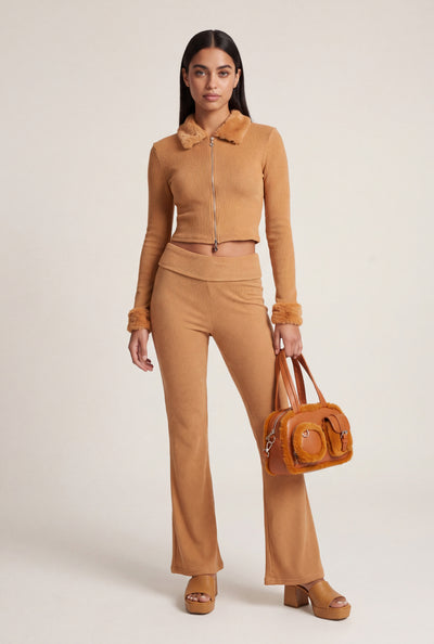 Laura Fold Over Flare Pants