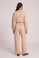Jordyn Crop Polo Sweatshirt