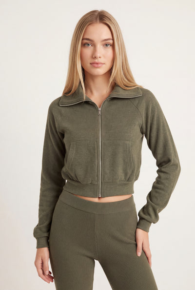 Lettie Zip Top