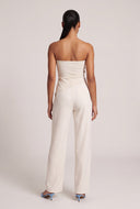 Asymmetrical Strapless Top
