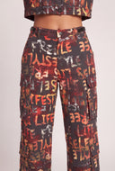 Graffiti Utility Pants