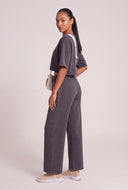 Acid Wash Drawstring Sweatpants