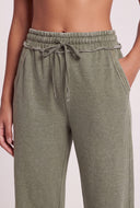 Acid Wash Drawstring Sweatpants