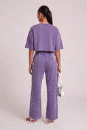 Acid Wash Drawstring Sweatpants