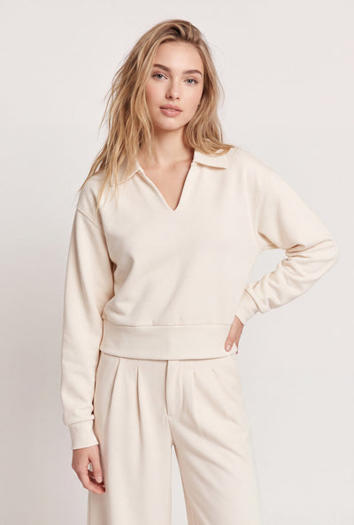 Modal Polo Pullover