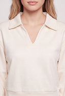 Modal Polo Pullover