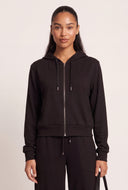 Drawstring Zip Hoodie