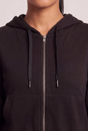 Drawstring Zip Hoodie
