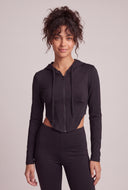 Ila Crop Zip Hoodie
