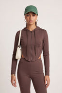 Ila Crop Zip Hoodie