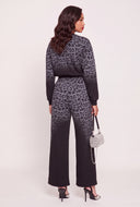 Glam Leopard Print Sweatpants