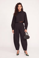 Pleated Balloon Pants