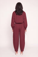 Pleated Balloon Pants