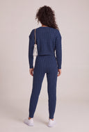 Donna Cable Knit Crop Sweater