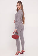 Donna Cable Knit Joggers