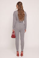 Donna Cable Knit Joggers