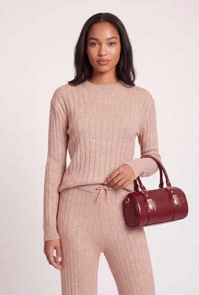 Leia Cable Knit Sweater