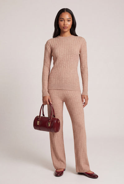 Leia Cable Knit Pants