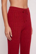 Leia Cable Knit Pants