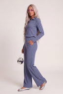 Brushed Knit Pull On Pants