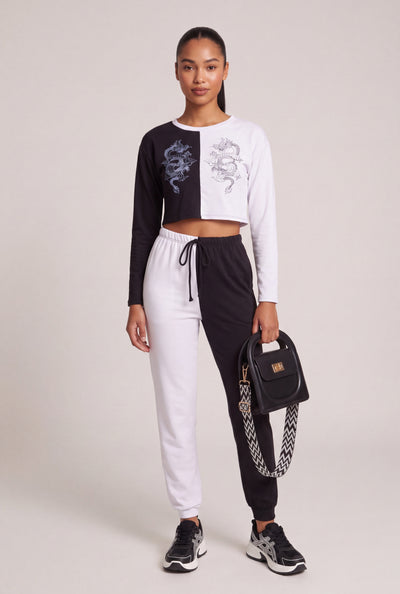 Bria Color Block Sweatpants