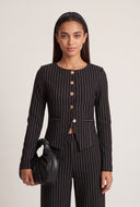Cora Pinstripe Blazer