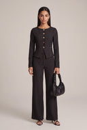 Cora Pinstripe Blazer
