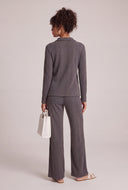 Haley Rib Knit Long Sleeve Top