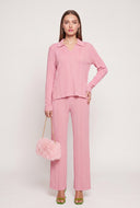 Haley Rib Knit Long Sleeve Top