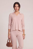 Haley Rib Knit Long Sleeve Top