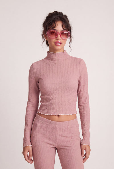 Fiora Contrast Crop Top