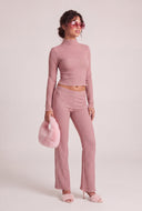 Fiora Contrast Flare Pants