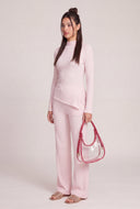 Kaelyn Rib Knit Asymmetrical Top