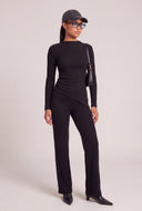 Kaelyn Rib Knit Flare Pants