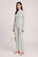 Kaelyn Rib Knit Flare Pants