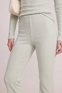 Kaelyn Rib Knit Flare Pants