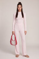 Kaelyn Rib Knit Flare Pants