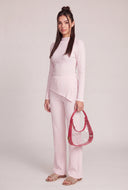 Kaelyn Rib Knit Flare Pants