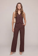 Bridget Pinstripe Blazer Vest