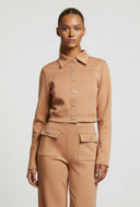 Veda Scuba Cropped Shacket