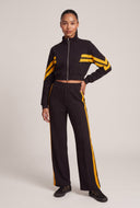 Varsity Wide Leg Sweatpants
